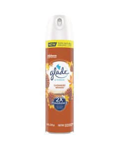 Glade 2X Fragrance 8.3 Oz. Cashmere Woods Spray Air Freshener