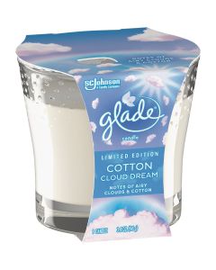 Glade 3.4 Oz. Cotton Cloud Dream Candle