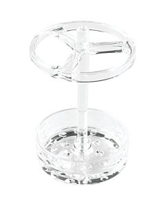 iDesign Eva Clear Acrylic Toothbrush Stand