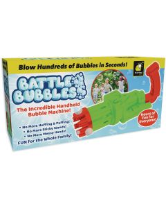 Battle Bubbles Hand-Held Bubble Machine