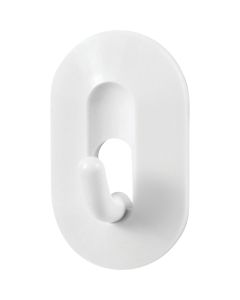 Spectrum Diversified White Magnetic Hook (2-Pack)