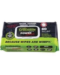 Crocodile Cloth PowerScrub Huge Scrubbing & Cleaning Cloth (80-Count)