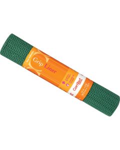 Con-Tact 12 In. x 5 Ft. Hunter Green Beaded Grip Non-Adhesive Shelf Liner