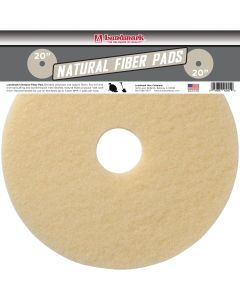 Lundmark 20 In. Natural Hair & Synthetic Fiber Buffing Pad (5-Pack)