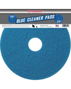 Lundmark 20 In. Abrasive Blue Polishing Pad (5-Pack)