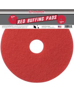 Lundmark 17 In. Red Scrub Pad (5-Pack)