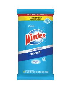 Windex Original Glass Cleaner Wipes (38-Count)