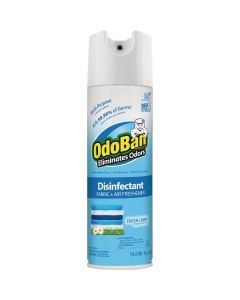 OdoBan 14.6 Oz. Fresh Linen Multi-Purpose Fabric & Air Freshener Disinfectant Aerosol Spray