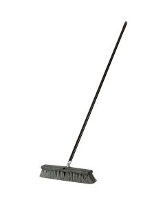 Do it Best 18 In. W. x 60 In. L. Metal Handle Heavy-Duty Synthetic Sweep Push Broom