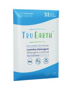 Tru Earth Eco-Strips Fresh Linen Laundry Detergent