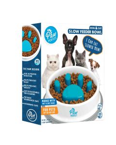 Bell+Howell Paw Perfect 16 Oz. Slow Feeder Pet Bowl