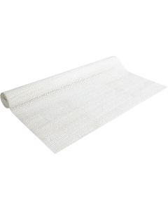 Con-Tact 20 In. x 5 Ft. White Beaded Grip Non-Adhesive Shelf Liner