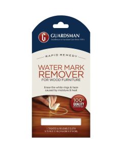 Guardsman Water Mark Remover Cloth for Wood Furniture