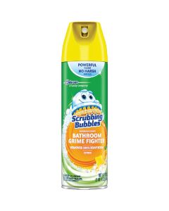 Scrubbing Bubbles 20 Oz. Citrus Disinfectant Penetrating Foam Bathroom Cleaner