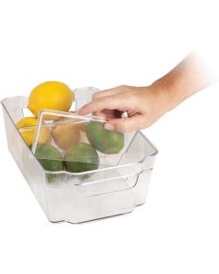 Dial Industries Clear-ly Organized Kitchen Bin w/Dividers