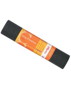 Con-Tact 12 In. x 4 Ft. Black Grip Premium Non-Adhesive Shelf Liner