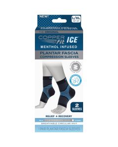 Copper Fit Ice Large/Extra Large Plantar Fascia Foot Sleeve