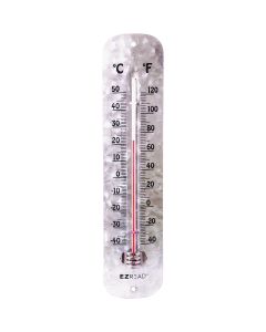 EZ Read 12 In. Galvanized Metal Thermometer