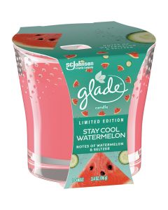 Glade 3.4 Oz. Stay Cool Watermelon Candle