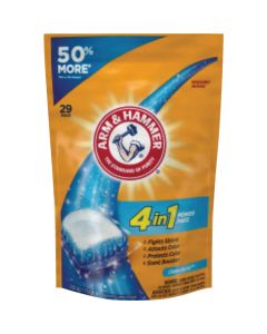 Arm & Hammer Plus 4-In-1 Oxi Clean Power Paks Laundry Detergent (29-Count)