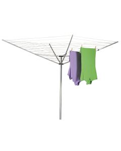 Household Essentials Sunline 73 In. x 72 In. 165 Ft. Drying Area Umbrella Style Clothes Dryer
