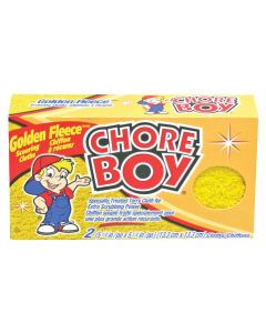Chore Boy Golden Fleece Non-Metallic Cloth Sponges & Woven Scrubbers (2-Pack)