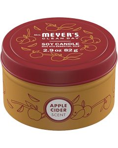 Mrs. Meyer's Clean Day 2.9 Oz. Apple Cider Fall Tin Candle