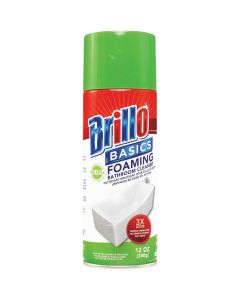 Brillo Basics 12 Oz. Aerosol Clean Scent General Purpose Bathroom Cleaner