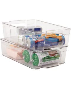 Dial 8.5 In. x 3.75 In. x 14.5 In. Stacking Refrigerator Organizer