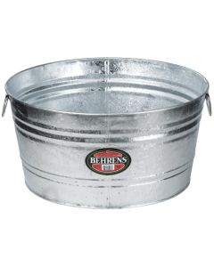 Behrens 11 Gal. Round Hot-Dipped Utility Tub