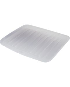 Rubbermaid 14.7 In. x 18 In. Clear Sloped Drainer Tray
