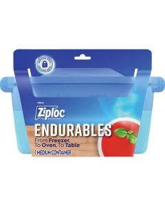 Ziploc Endurables 4-Cup Medium Pouch Food Storage