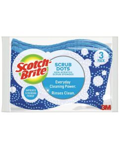 Scotch-Brite Scrub Dots Non-Scratch Scrub Sponge (3-Pack)