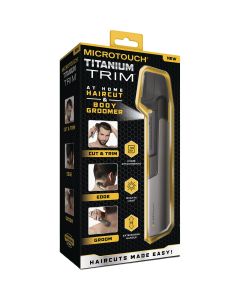 MicroTouch Titanium Trim Hair & Beard Trimmer