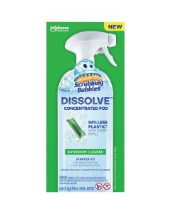 Scrubbing Bubbles Dissolve Concentrated Pod Bathroom Cleaner Starter Kit