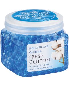 Smells Begone 12 Oz. Gel Beads Fresh Cotton Odor Neutralizer