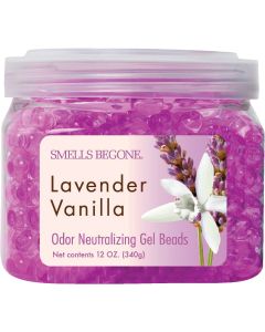 Smells Begone 12 Oz. Gel Beads Lavender Vanilla Odor Neutralizer