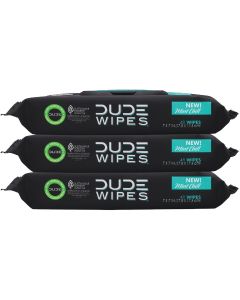 Dude Wipes Mint Chill Flushable Wipes (3-Pack)