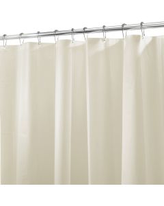 iDesign 72 In. x 72 In. Sand PEVA Shower Curtain Liner