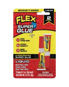 Flex 0.1 Oz. Liquid Super Glue (2-Pack)