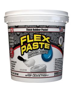 Flex Paste 3 Lb. Rubber Sealant, White