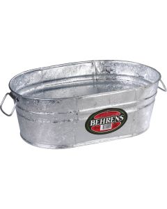 Behrens 16.25 Gal. Oval Round Hot-Dipped Utility Tub