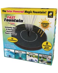 Fast Fountain Solar Powered Water Fountain