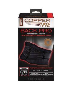 Copper Fit Back Pro Large/XL Back Support Brace