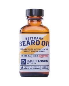 Duke Cannon 3 Oz. Redwood Beard Oil