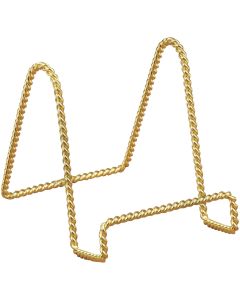 Tripar 3 In. Brass Twisted Wire Plate Stand