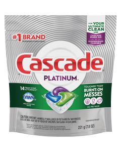 Cascade Platinum Action Pacs Fresh Dishwasher Detergent Tabs (14 Count)