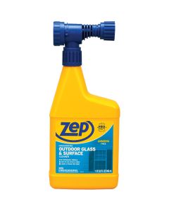 Zep 1 Qt. Hose-End Outdoor Glass & Surface Concentrate Cleaner