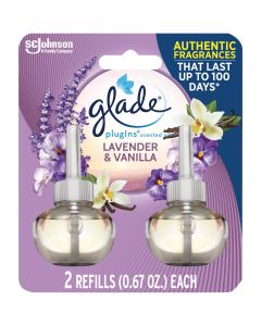 Glade Piso Lavender & Vanilla PlugIns Scented Oil Refill (2-Count)