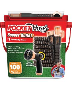 Pocket Hose Copper Bullet 50 Ft. Expanding Hose